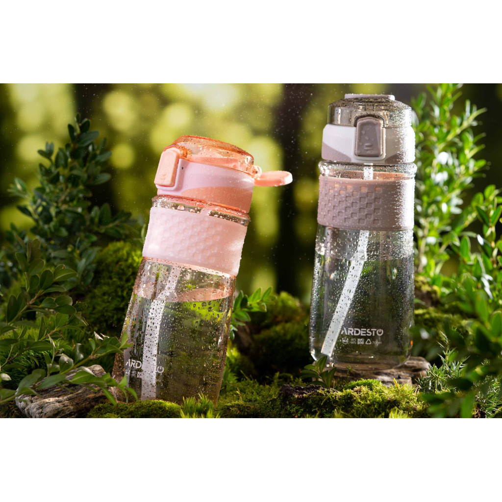 Пляшка для води Ardesto Energy 700мл сірий (AR2270PG) - фото 5 Пляшка для води Ardesto Energy 700мл сірий (AR2270PG) - фото 5