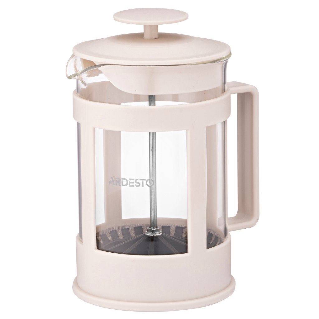 Френч-прес Ardesto Fresh 800 мл Beige (AR1008BF) - фото 1 Френч-прес Ardesto Fresh 800 мл Beige (AR1008BF) - фото 1