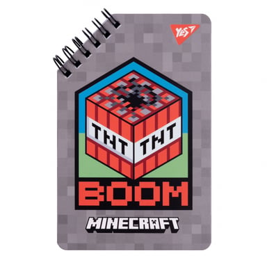 Блокнот Yes Minecraft 95 х 145 60 аркушів (151759) - фото 1