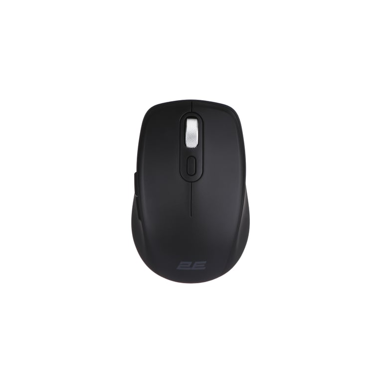 Мишка 2E MF225 Silent Wireless/Bluetooth Black (2E-MF225WBK) - фото 1