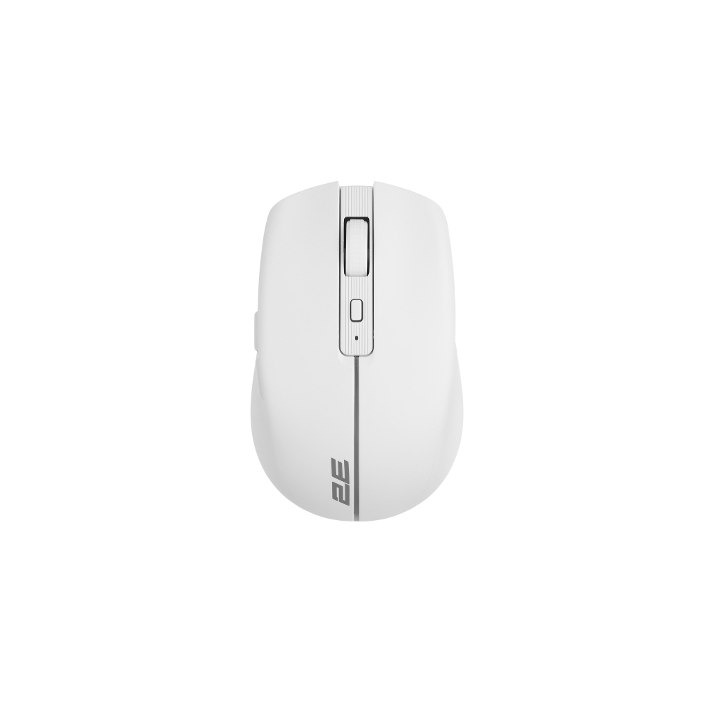 Мишка 2E MF270 Silent Rechargeable Wireless White (2E-MF270WWH) - фото 1