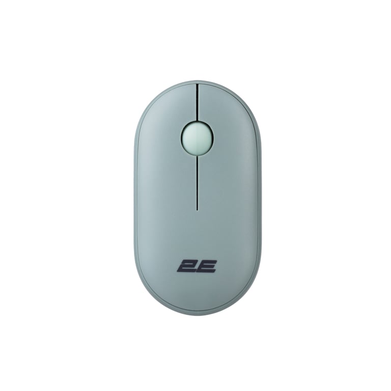 Мишка 2E MF300 Silent Wireless/Bluetooth Ashen Green (2E-MF300WGN) - фото 1