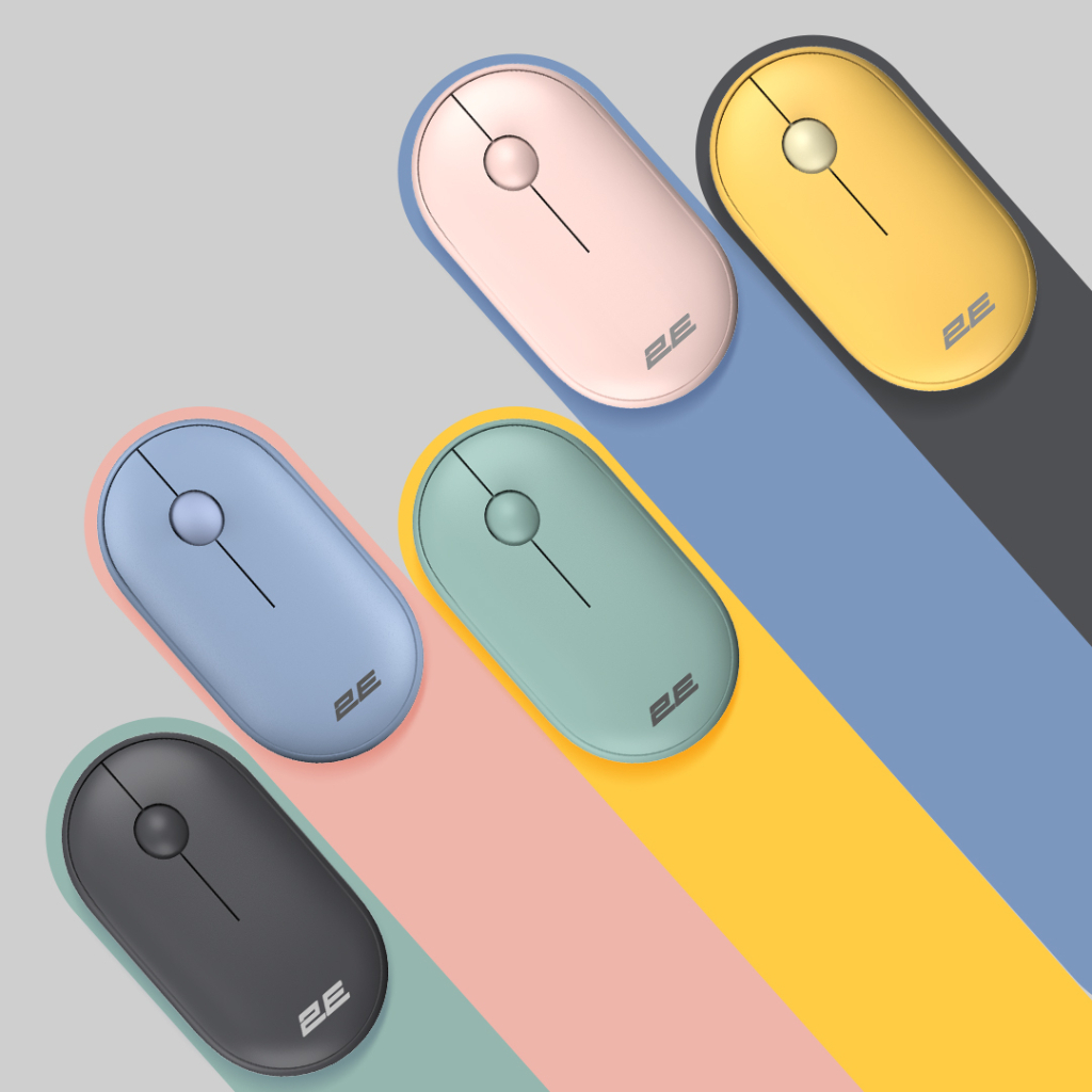 Мишка 2E MF300 Silent Wireless/Bluetooth Stone Blue (2E-MF300WBL) - фото 8 Мишка 2E MF300 Silent Wireless/Bluetooth Stone Blue (2E-MF300WBL) - фото 8