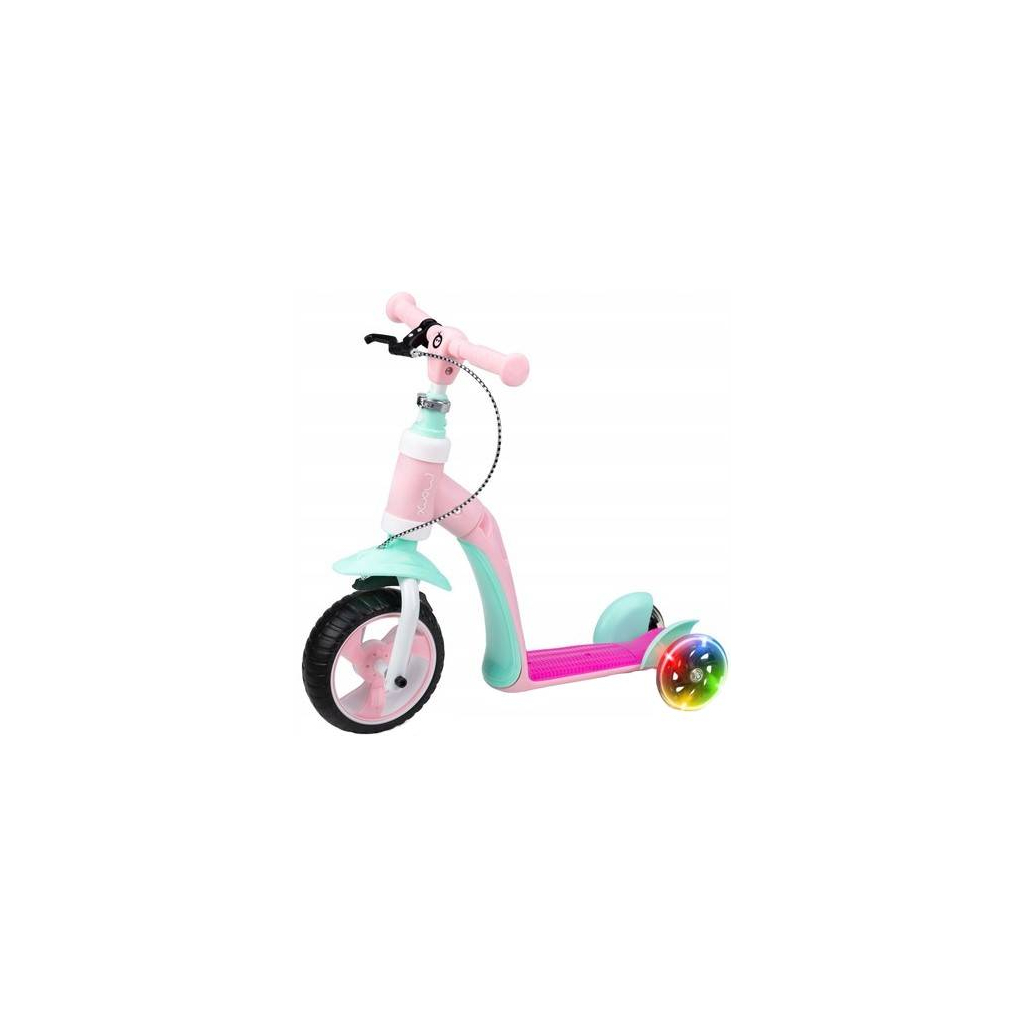 Самокат MoMi Elios 2 в 1 беговел Рожевий (ROBI00030) - фото 1 Самокат MoMi Elios 2 в 1 беговел Рожевий (ROBI00030) - фото 1