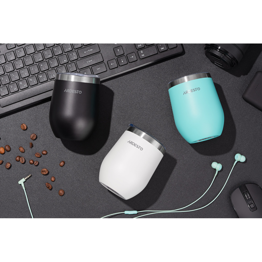 Термокружка Ardesto Compact Mug 350 мл Black (AR2635MMB) - фото 2 Термокружка Ardesto Compact Mug 350 мл Black (AR2635MMB) - фото 2