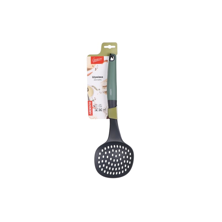 Шумовка Ardesto Gemini Grey/Green (AR2102PG) - фото 2