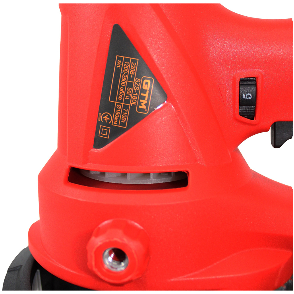 Шліфувальна машина GTM для стін SZS-180L (жираф) 180мм, 710Вт, 1200-2500 об/хв (SZS-180L) - фото 7 Шліфувальна машина GTM для стін SZS-180L (жираф) 180мм, 710Вт, 1200-2500 об/хв (SZS-180L) - фото 7