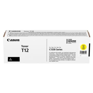 Тонер-картридж Canon T12 Yellow (5095C006AA) - фото 1