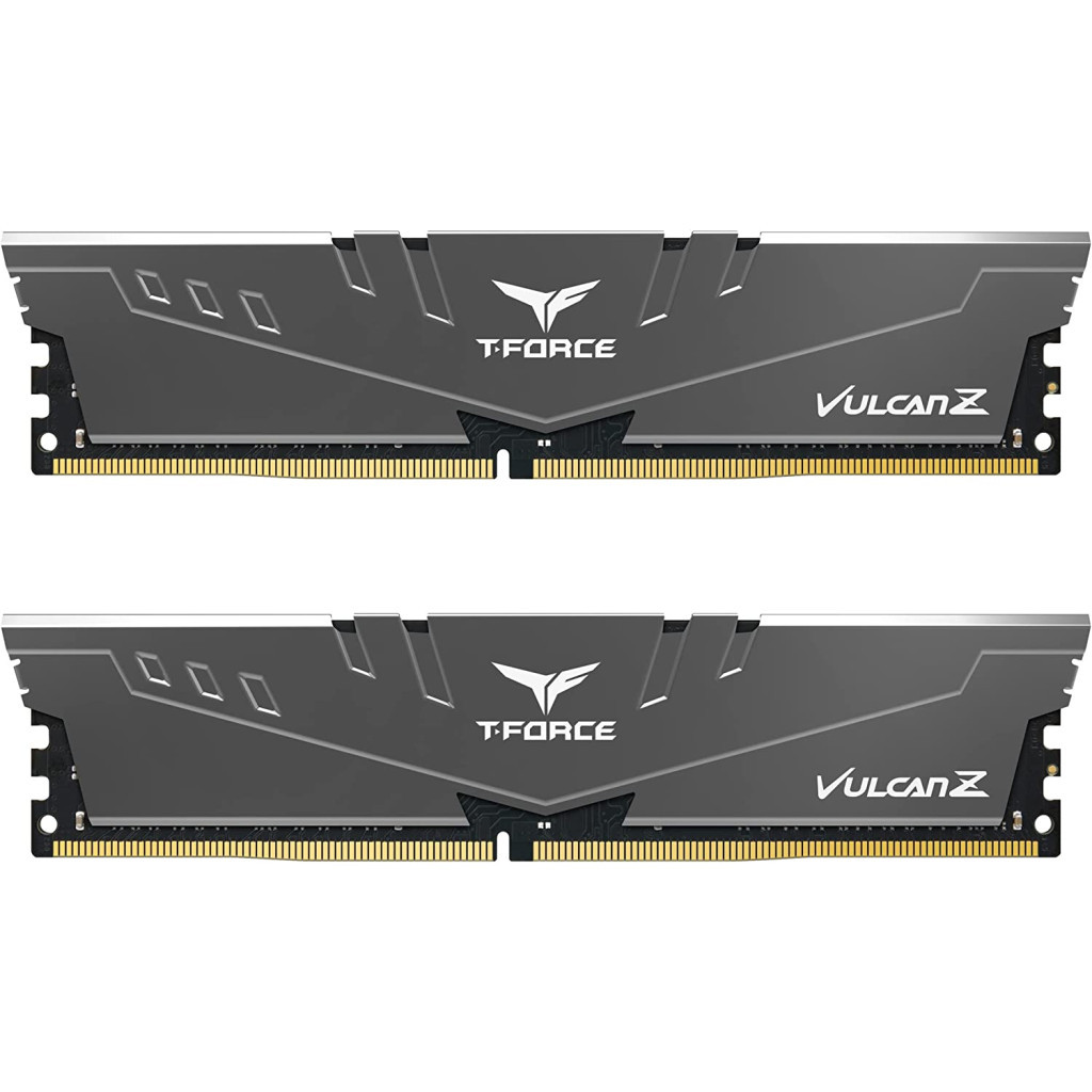 Модуль пам'яті для комп'ютера DDR4 16GB (2x8GB) 3600 MHz Vulcan Z Gray Team (TLZGD416G3600HC18JDC01) - фото 1