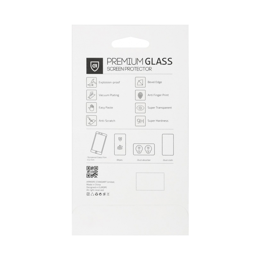 Скло захисне Armorstandart Premium 3D Apple iPhone 8 Plus/7 Plus Black (ARM49288) - фото 2 Скло захисне Armorstandart Premium 3D Apple iPhone 8 Plus/7 Plus Black (ARM49288) - фото 2