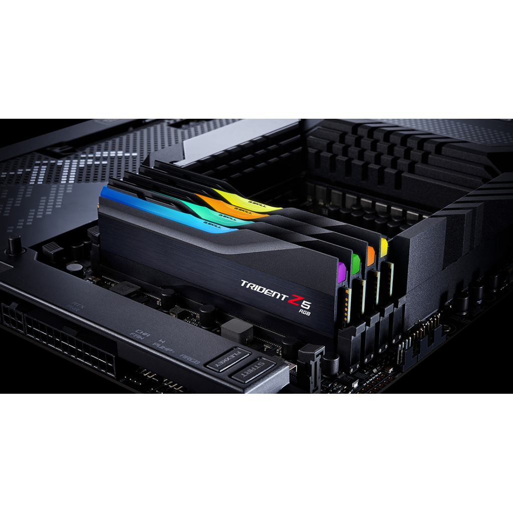 Модуль пам'яті для комп'ютера DDR5 32GB (2x16GB) 7200 MHz Trident Z5 RGB G.Skill (F5-7200J3445G16GX2-TZ5RK) - фото 6 Модуль пам'яті для комп'ютера DDR5 32GB (2x16GB) 7200 MHz Trident Z5 RGB G.Skill (F5-7200J3445G16GX2-TZ5RK) - фото 6