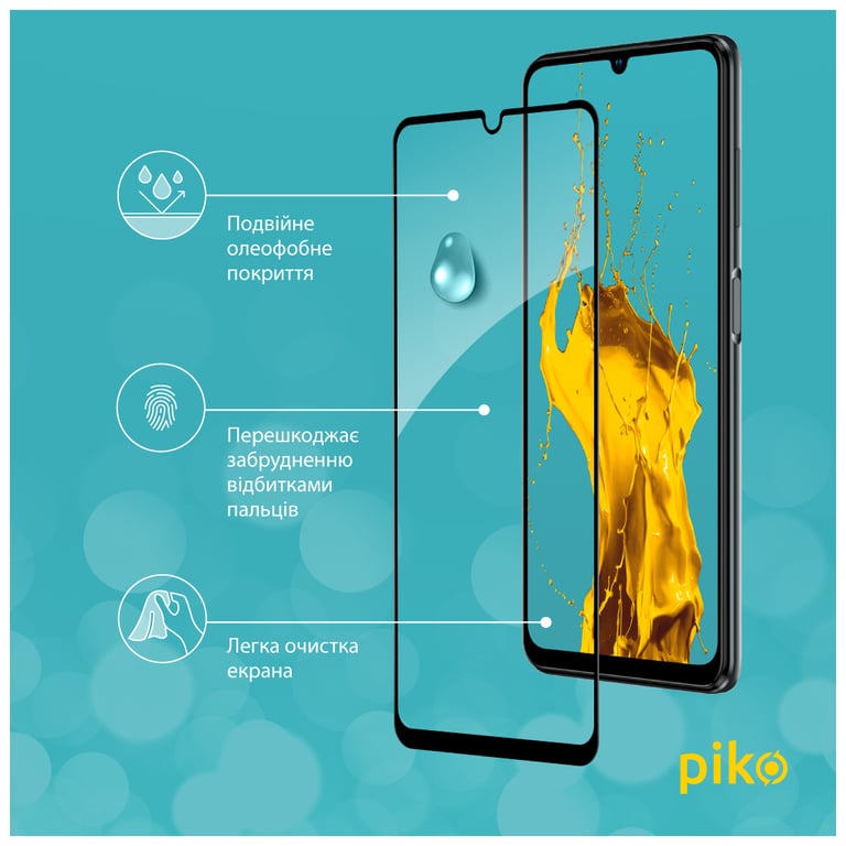 Скло захисне Piko Full Glue ZTE Blade V40 Vita (1283126545702) - фото 4