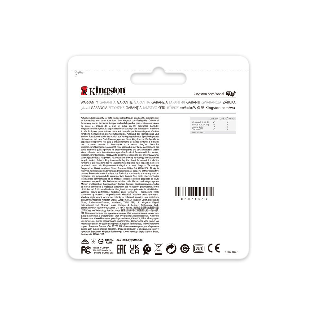USB флеш накопичувач Kingston USB3.2 128GB Kingston DataTraveler Exodia Onyx (DTXON/128GB) - фото 4 USB флеш накопичувач Kingston USB3.2 128GB Kingston DataTraveler Exodia Onyx (DTXON/128GB) - фото 4