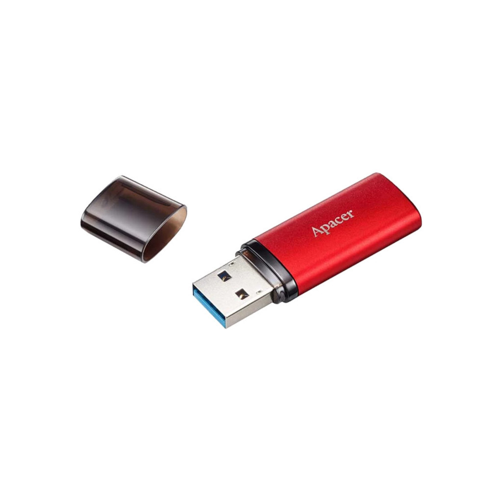 USB флеш накопичувач Apacer USB3.2 256GB Apacer AH25B Red (AP256GAH25BR-1) - фото 3 USB флеш накопичувач Apacer USB3.2 256GB Apacer AH25B Red (AP256GAH25BR-1) - фото 3