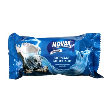 Тверде мило Novax Aroma Морські мінерали 140 г (4820195509470) - фото 1