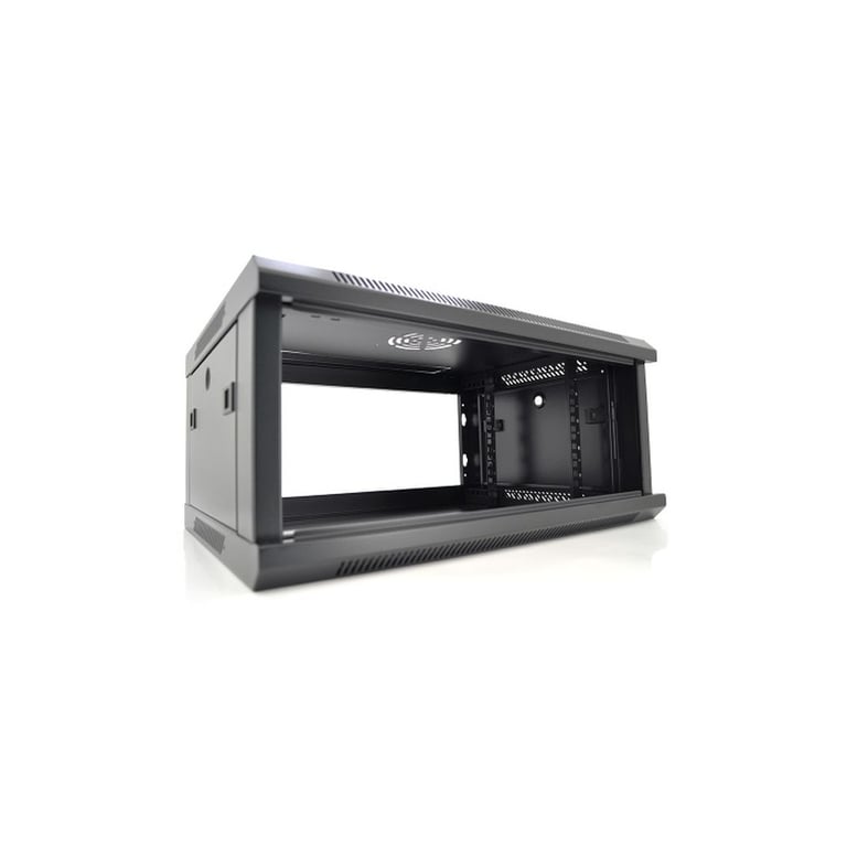 Шафа настінна Merlion 4U 19" 600*600*279 (Ш*Г*В)мм, black (Ml3-6604 / 23524) - фото 2