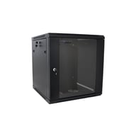 Шафа настінна Merlion 18U 19" 600*600mm (Ш*Г)мм, black (Ml3-6618) - фото 1