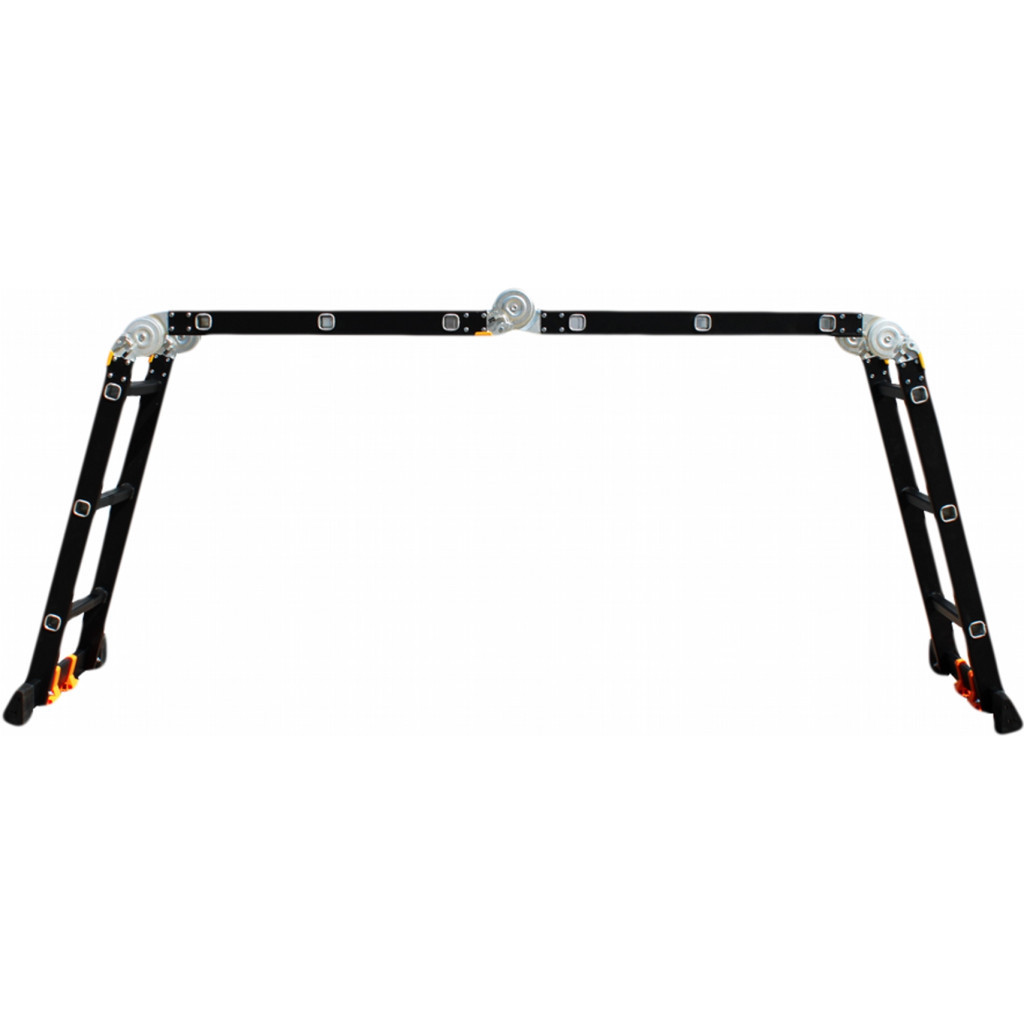 Драбина GTM трансформер 4*3сх. 0,9-3,55м (KMP403A) - фото 3 Драбина GTM трансформер 4*3сх. 0,9-3,55м (KMP403A) - фото 3