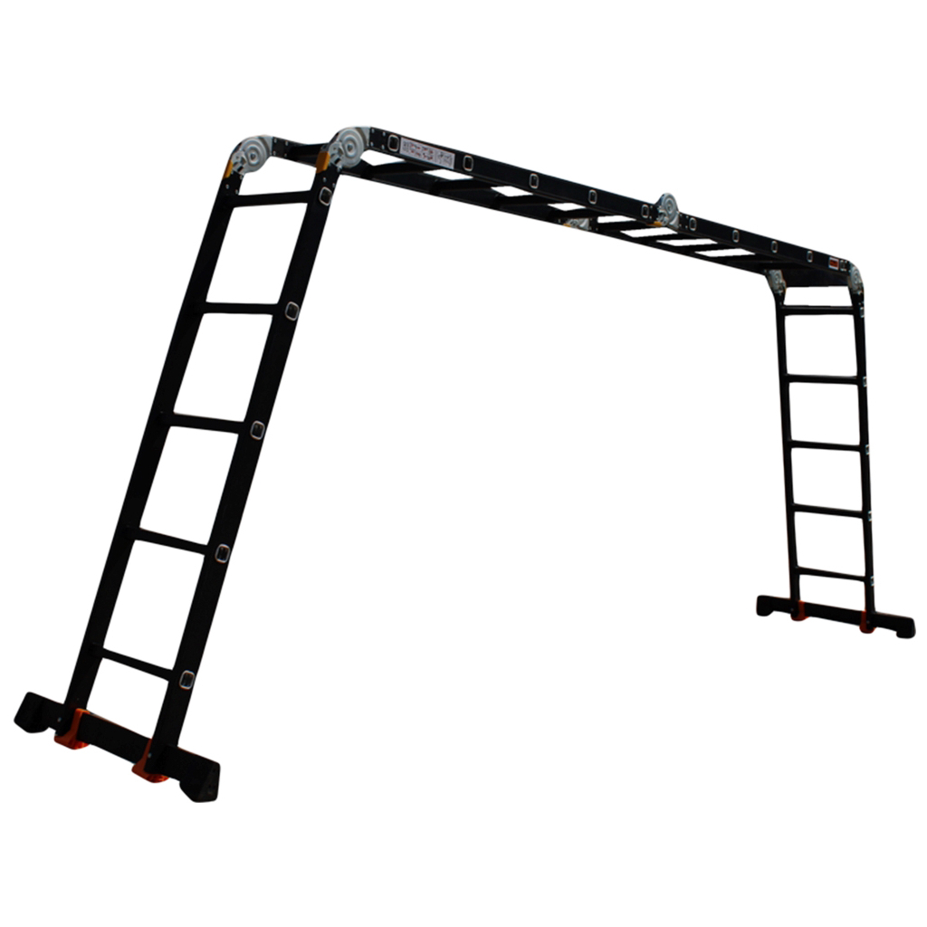 Драбина GTM трансформер 4*5сх. 1,45-5,75м (KMP405A) - фото 1