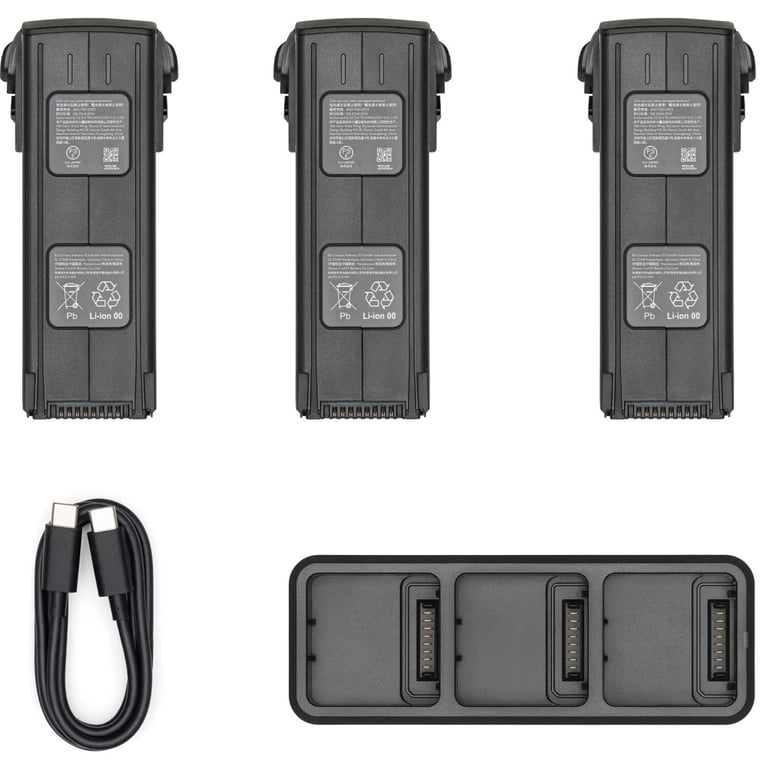 Акумулятор для дрона DJI Mavic 3 Enterprise Battery Kit (P05)+3-батареї та зарядний пристрій (CP.EN.00000421.01) - фото 2