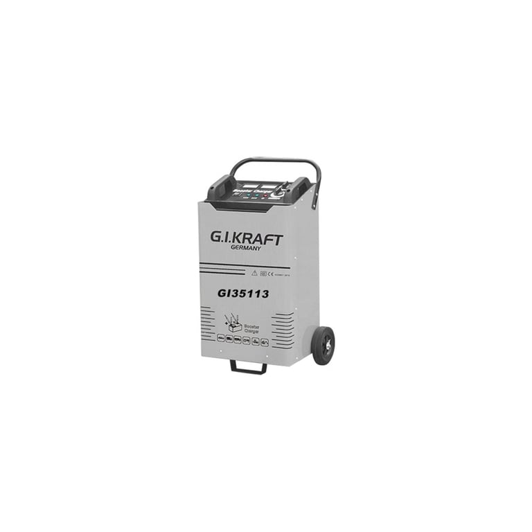 Пуско зарядний пристрій G.I.KRAFT 12/24V, 1500A, 380V (GI35113) - фото 1