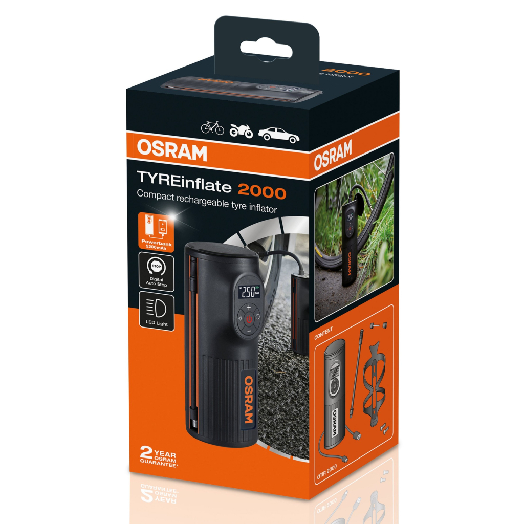 Автомобільний компресор Osram OTIR2000 - головне фото