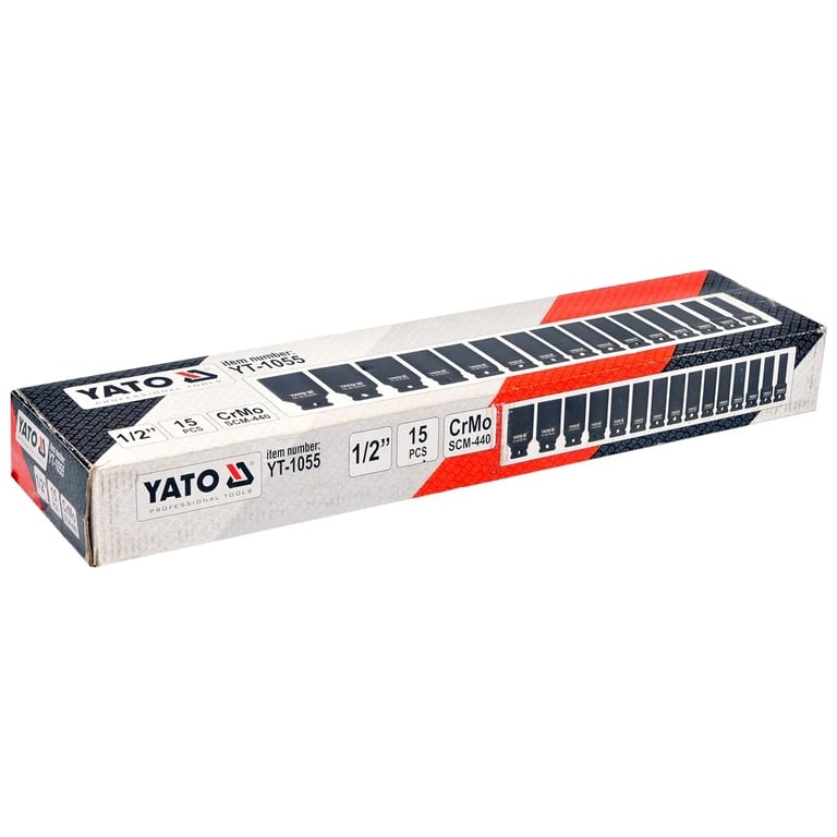 Набір торцевих головок Yato YT-1055 - фото 4