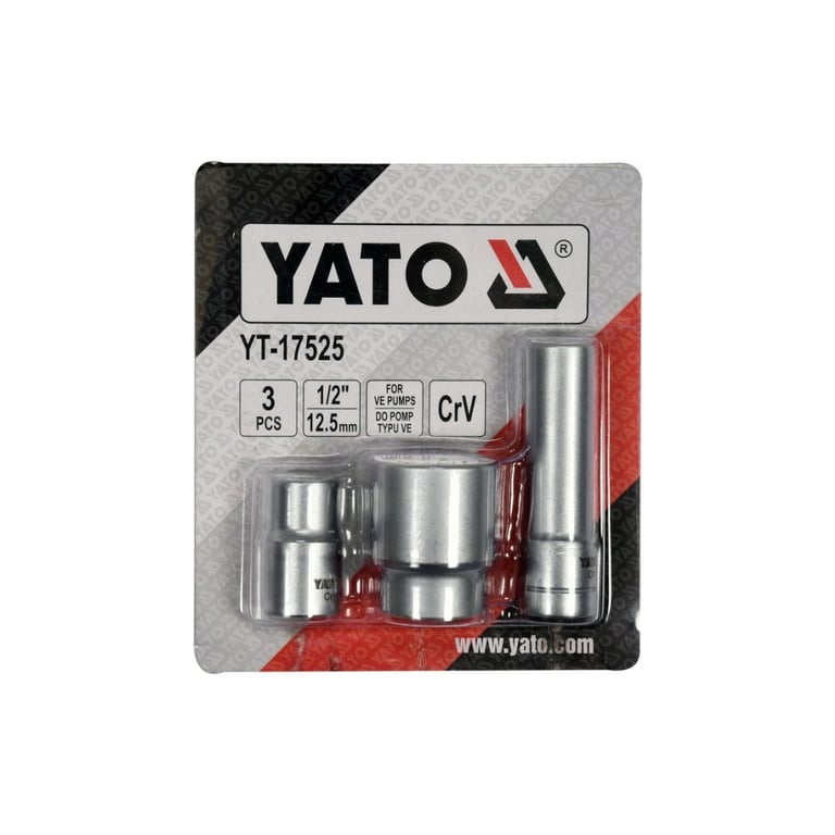 Набір торцевих головок Yato YT-17525 - фото 5