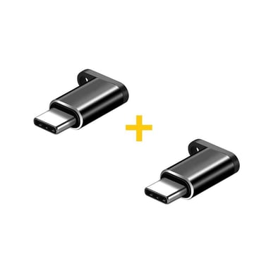 Перехідник MicroUSB to Type-C AC-012 2 pcs XoKo (XK-AC012-BK2) - фото 1