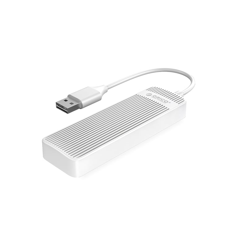 Концентратор Orico USB 2.0 4 ports (FL02-WH-BP) (CA913527) - фото 1
