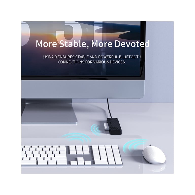 Концентратор Orico USB 2.0 4 ports (FL02-WH-BP) (CA913527) - фото 3