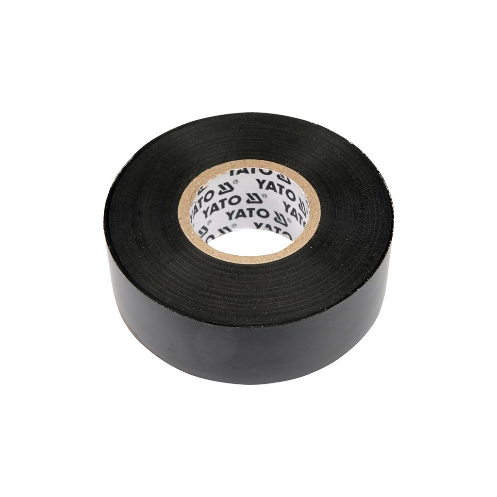 Ізоляційна стрічка Yato 10м х 12мм чорна (YT-8152) - фото 1