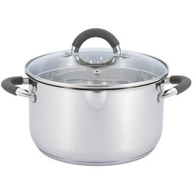 Каструля Gusto Silicon handles 20 см 3,6 л (GT-1102-20) - фото 1