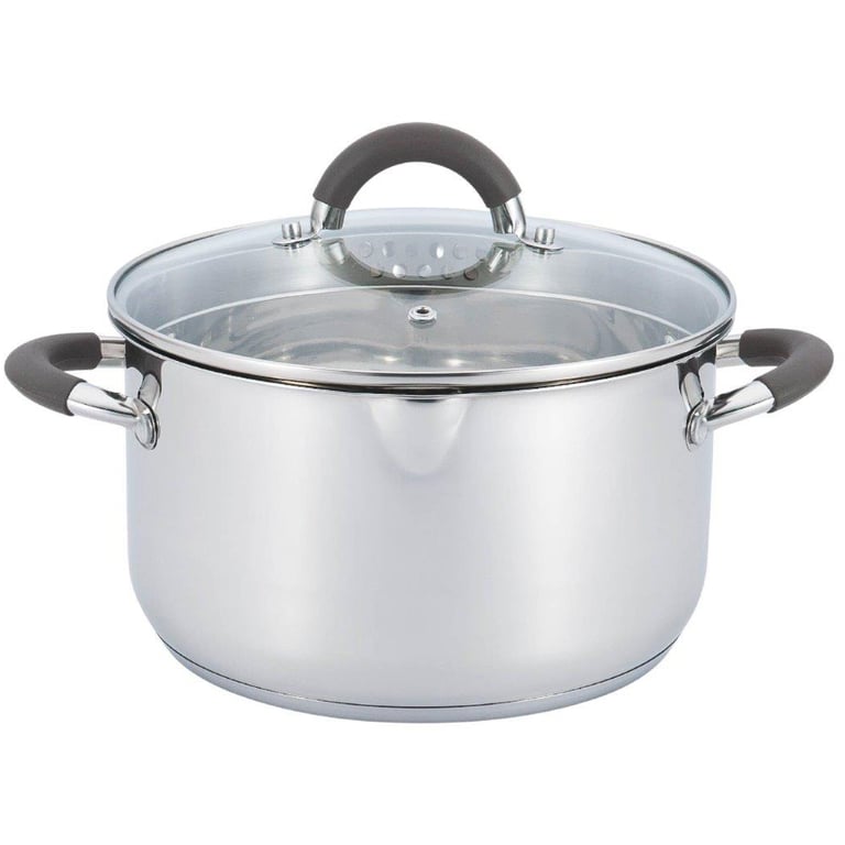 Каструля Gusto Silicon handles 20 см 3,6 л (GT-1102-20) - фото 1