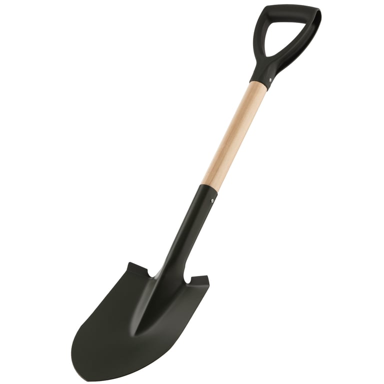 Лопата 2E Digger 1, дерев’яний держак, 1.5 мм, 78 см, 0.93кг (2E-S78W) - фото 2