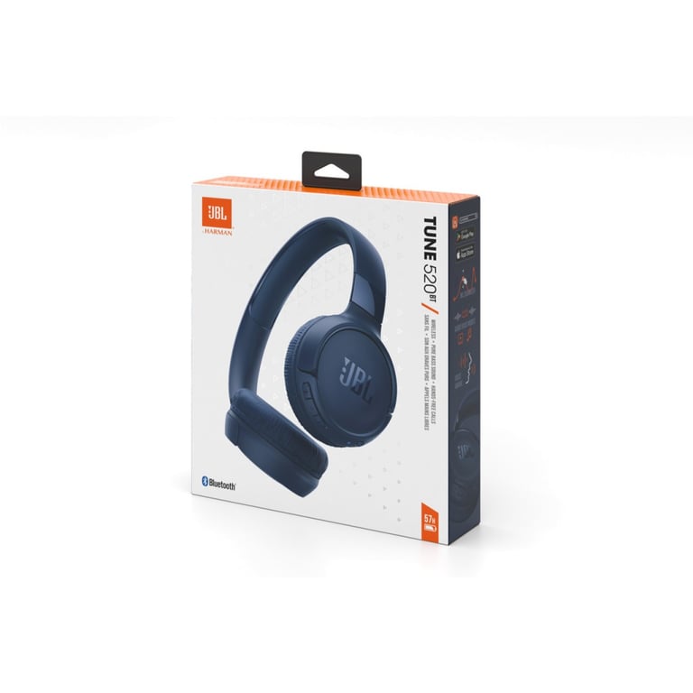 Навушники JBL Tune 520BT Blue (JBLT520BTBLUEU) - фото 4
