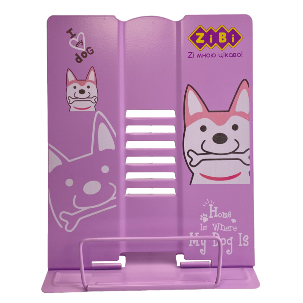 Підставка для книг ZiBi металева рожева (ZB.3503-10) - фото 2 Підставка для книг ZiBi металева рожева (ZB.3503-10) - фото 2