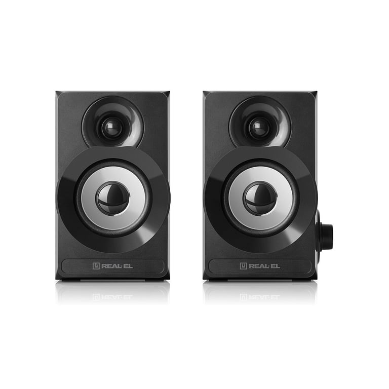 Акустична система REAL-EL S-200 USB Black - фото 2