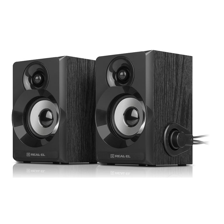 Акустична система REAL-EL S-200 USB Black - фото 5