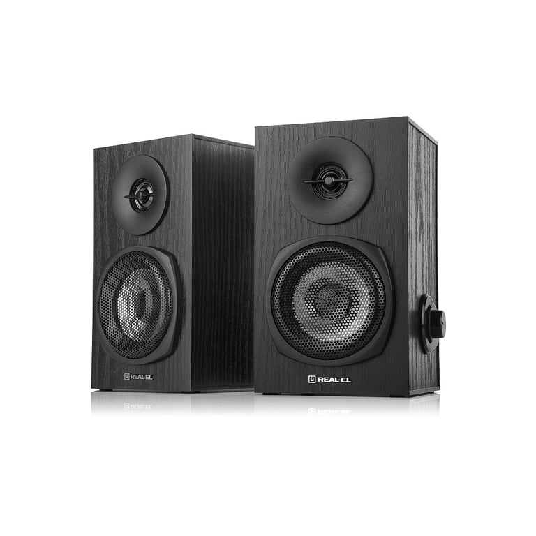 Акустична система REAL-EL S-225 USB Black - фото 1