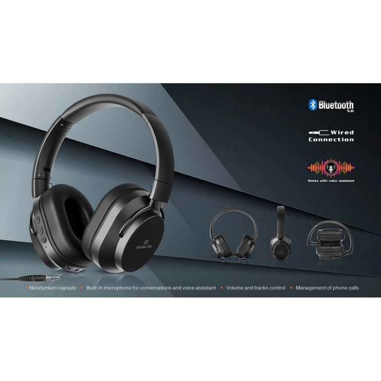 Навушники REAL-EL GD-860 Black - фото 10