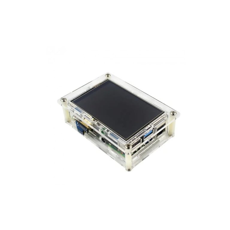 Корпус для Мікро ПК Raspberry Pi для PI4 прозорий (Acrylic, for 3.5 inch LCD) (RA575) - фото 4
