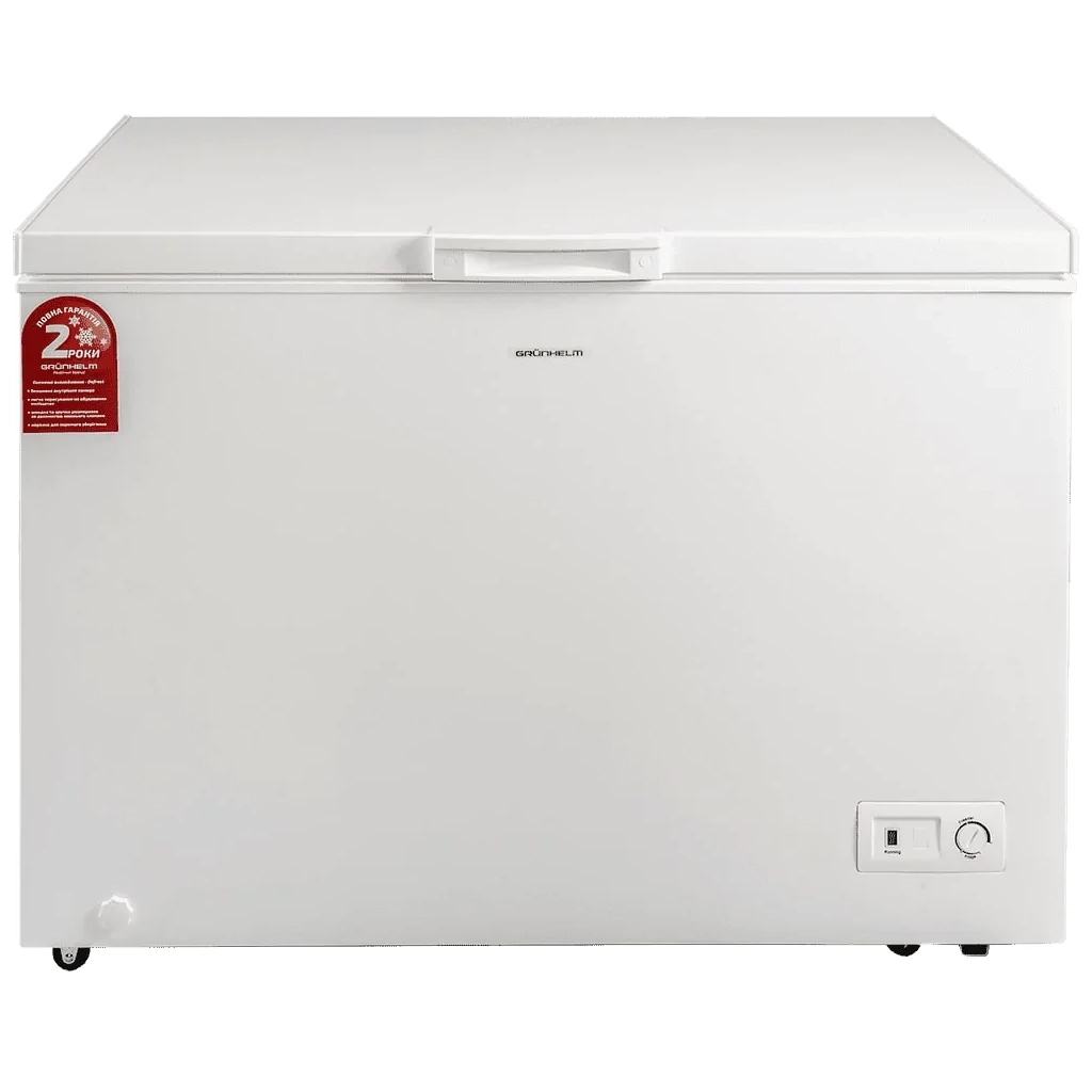 Морозильна скриня Grunhelm GCFW-300 - фото 1 Морозильна скриня Grunhelm GCFW-300 - фото 1