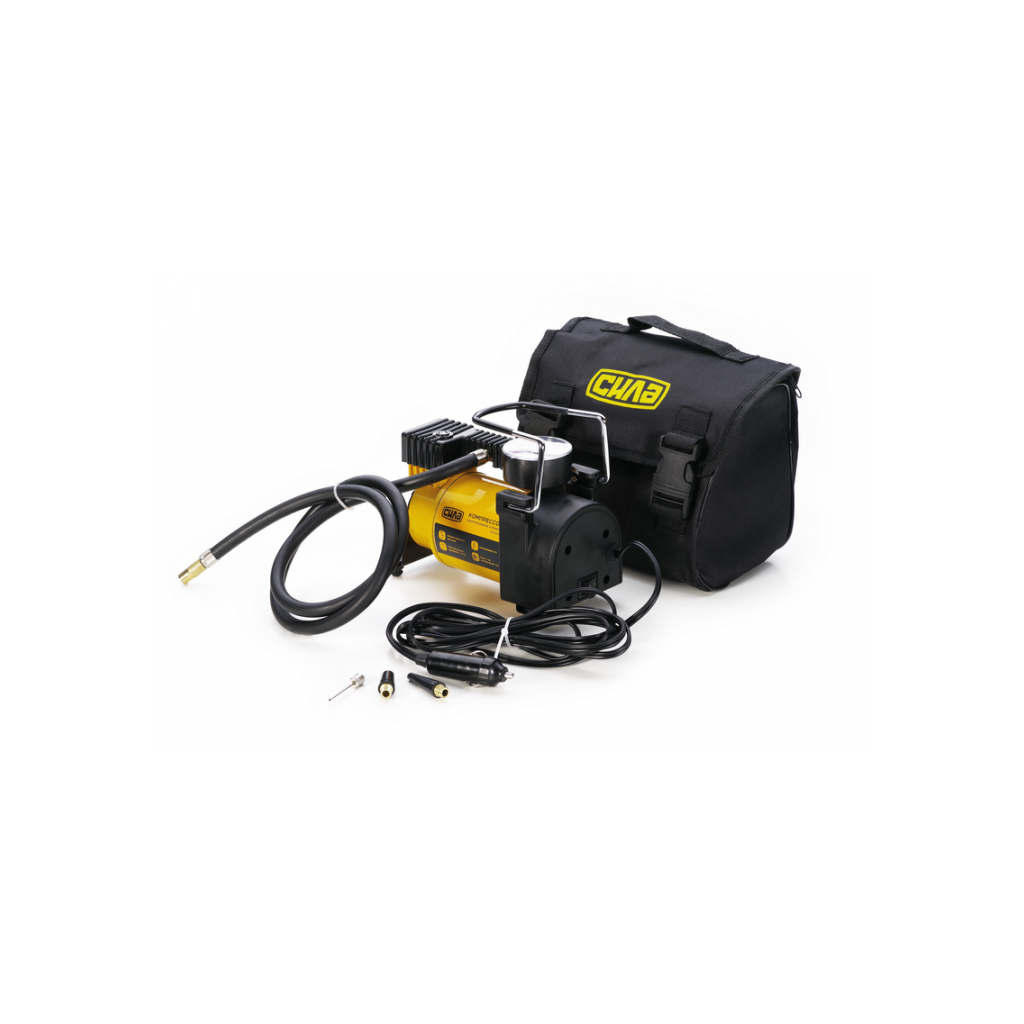 Автомобільний компресор СИЛА МАКСІ 35л/хв, 7 Атм (900408) - фото 6 Автомобільний компресор СИЛА МАКСІ 35л/хв, 7 Атм (900408) - фото 6