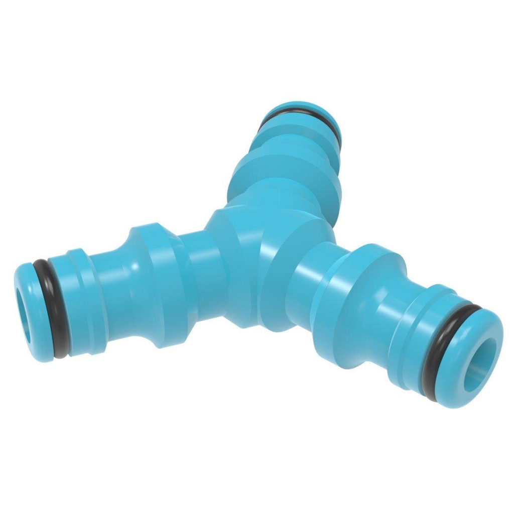 Трійник для шлангу Cellfast трійник BASIC 1/2" для муфт 1/2, 3/4" (51-205H) - головне фото