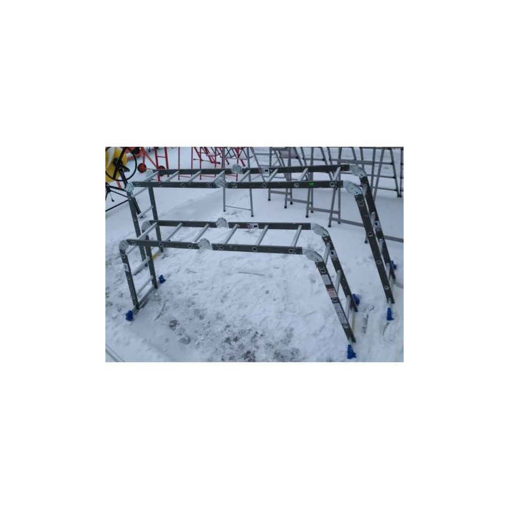 Драбина Werk шарнірна LC3412 (4х3) (76278) - фото 4 Драбина Werk шарнірна LC3412 (4х3) (76278) - фото 4