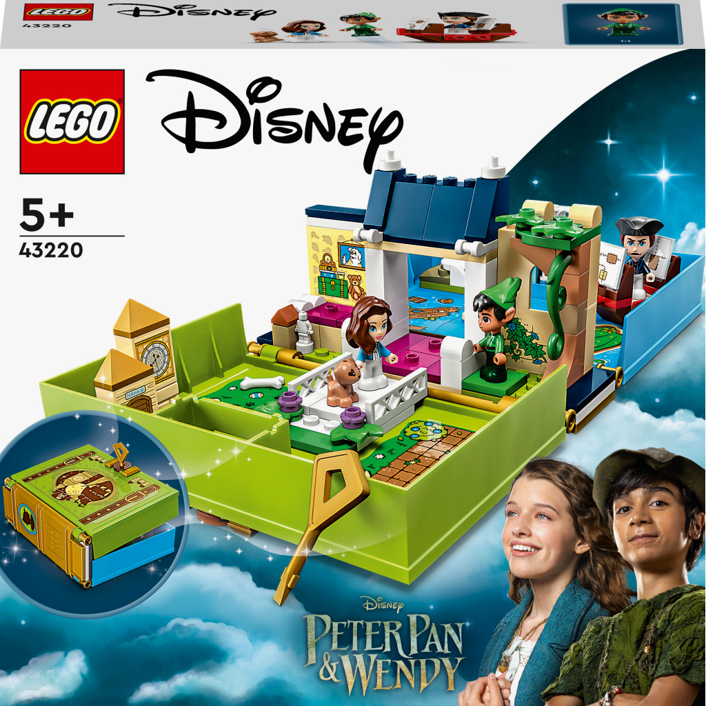 Конструктор LEGO Disney Classic Книга пригод Пітера Пена та Венді 111 деталей (43220) - фото 1