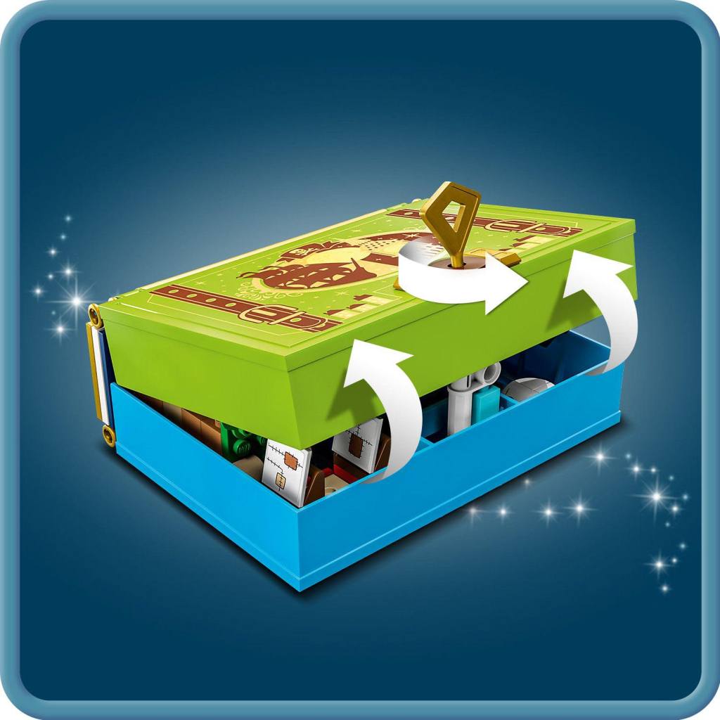 Конструктор LEGO Disney Classic Книга пригод Пітера Пена та Венді 111 деталей (43220) - фото 5 Конструктор LEGO Disney Classic Книга пригод Пітера Пена та Венді 111 деталей (43220) - фото 5