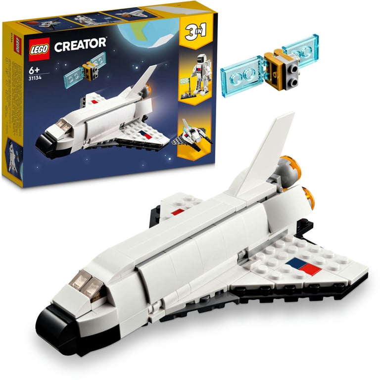 Конструктор LEGO Creator Космічний шатл 144 деталей (31134) - фото 6