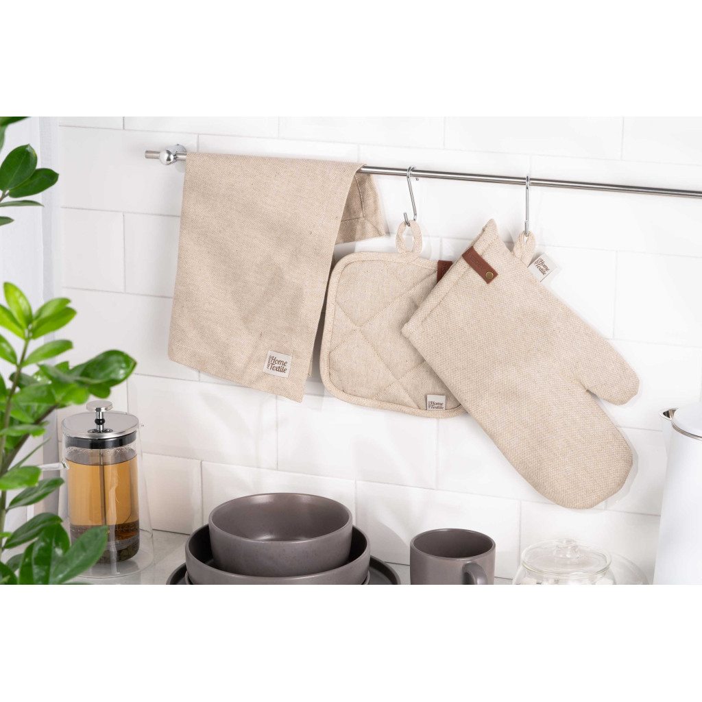 Серветка на стіл Ardesto Oliver бежевий 40х40 см, 100% бавовна (ART06OB) - фото 2 Серветка на стіл Ardesto Oliver бежевий 40х40 см, 100% бавовна (ART06OB) - фото 2